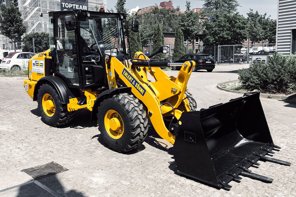 kompaktlader radlader