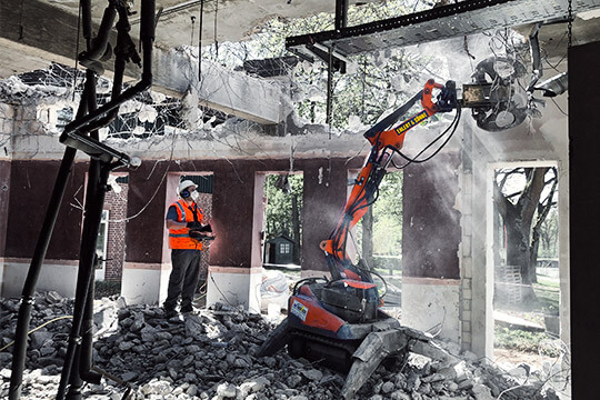 maschpark abbruchroboter 1